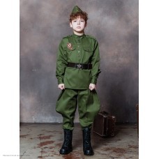 Костюм детский "Солдат ВОВ" р.30, 116 см