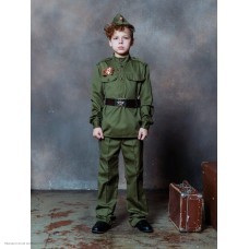 Костюм детский "Солдат ВОВ" р.42, 158см