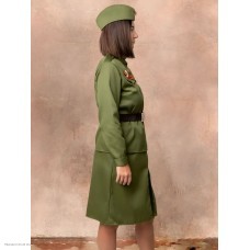 Костюм взрослый "Солдатка ВОВ" р.52-54, 164см