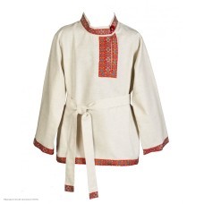 Косоворотка детская "Мишенька" р.30, 116см, лён