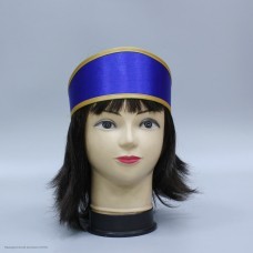 Кокошник "Наташа" синий (без отделки)