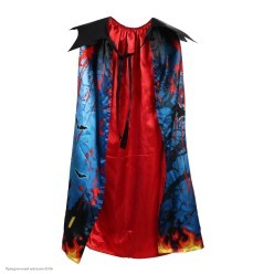 Накидка "Хеллоуин" с воротником, 2-сторонняя, 96 см