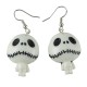 Серьги "Череп" 5*3,5см (пластик) РС13204-3