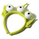 Ободок "Глаза инопланетянина", 3 глаза, зелёный К0190-5