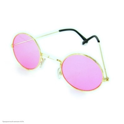 Очки Леннона розовые РС18025-р
