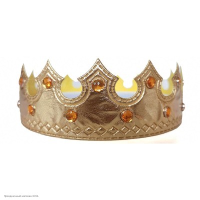 Корона Принц, мягкая золотая РС20520-з