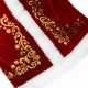 Костюм взрослый "Санта Клаус" узорный р.48-52, 175см РС5222-1-XL