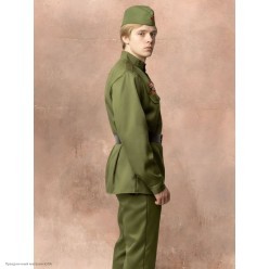 Костюм взрослый "Солдат ВОВ" р.48-50, 176см