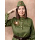 Костюм взрослый "Солдатка ВОВ" р.52 2111-52