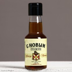 Гель для душа Водка "Лучшему мужчине" 100мл, сандал 12*4*4см