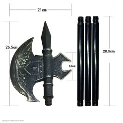 Алебарда разборная (резное топорище) 100см, 26,5*21см