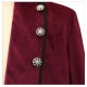 Фрак (велюр) бордовый р.46-48 РС5217-к-M