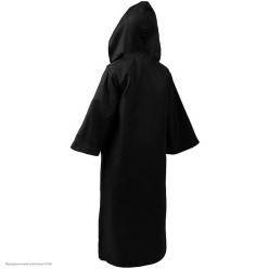 Плащ детский (габардин) чёрный, р.135см