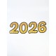Гирлянда-буквы на ленте "С НГ! 2026 +7" 450*15см 10888258