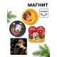 Магнит СГ Лошади "Пожелания" микс, винил 8*8 см 10871418