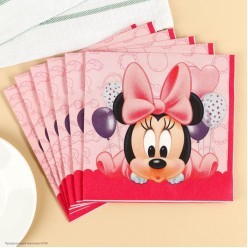 Салфетки "Минни Малышка" 33*33см, 20шт/уп
