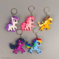 Брелок "Пони MLP" ассорти, 7 см (резина)