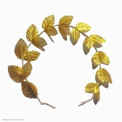 Венок на голову Лавровый (золотой)