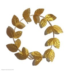 Венок на голову Лавровый (золотой)