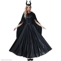 Костюм взрослый "Малефисента" (с перьями) р.52-54