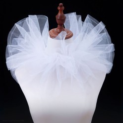 Воротник горгера фатиновый 38*14см, 4 слоя