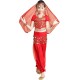 Костюм детский "Восточная красавица 1" красный, 95-105 см РС5552-S-к