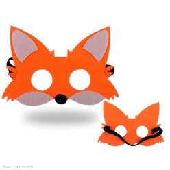Маска Лисица (фетр)