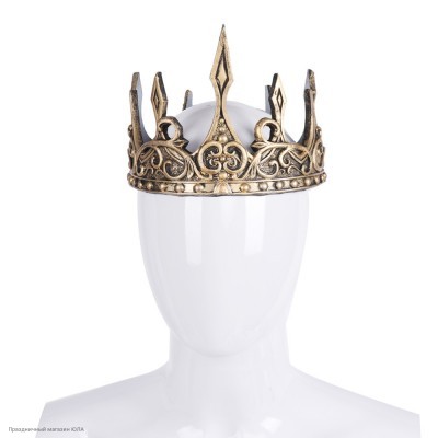 Корона короля, золотая (резина
) РС20516-з