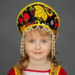 Кокошник "Дашенька" хохлома