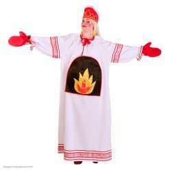 Костюм взрослый "Печка" универсальный
