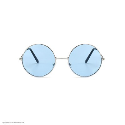 Очки Леннона голубые РС18025-г