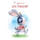 Открытка "В чудесный День Рождения" (зайка) 12*18см 0165.949
