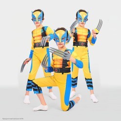 Костюм детский Росомаха с мышцами 110-120см Костюм детский Росомаха с мышцами 110-120см