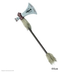 Топор Индейца с мехом 45*16см