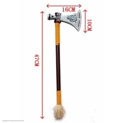 Топор Индейца с мехом 45*16см