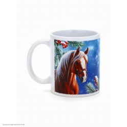 Кружка СГ Лошадь "Пусть мечты сбудутся" (керамика) 320мл