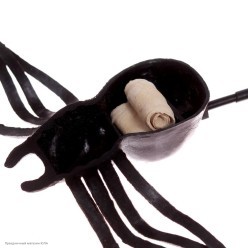 Паук прыгающий 11,5*10 см (пластик)