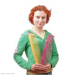 Расчёска гигантская 38*8см (пластик)
