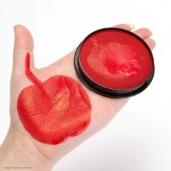 Аквагрим (шайба) ярко-красный №06 30гр