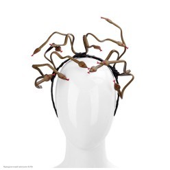 Ободок "Горгона" змеи (резина
)