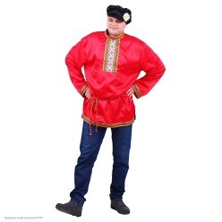 Костюм взрослый "Иванушка" р.54-56, 176 см