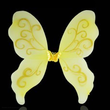 Крылья Бабочки жёлтые (капрон)