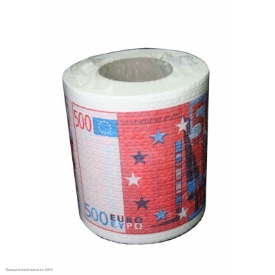 Туалетная бумага "500 EURO" ПИ025