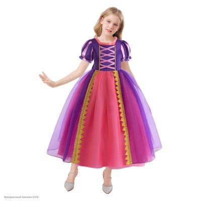 Костюм детский "Принцесса Рапунцель" (фиолетовый) 100 см РС5765-10