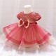 Платье нарядное "Амина" 90 см, красное К9315-к-90