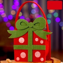 Сумочка для подарков Новогодняя (фетр)