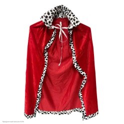 Мантия царская детская 120см, красная