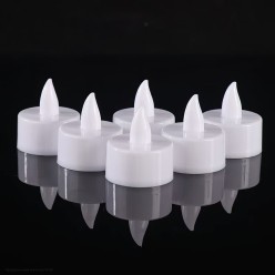 Свеча LED 3,8*3,6см (тёплый белый свет)