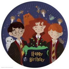 Тарелки "Волшебники. Happy Birthday" 18 см 6шт, бумага Тарелки "Волшебники. Happy Birthday" 18 см 6шт, бумага