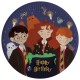 Тарелки "Волшебники. Happy Birthday" 18 см 6шт, бумага 77422